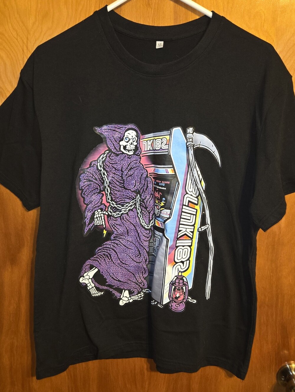 Blink 182 Grim Reaper Reproduction T Shirt Size XL